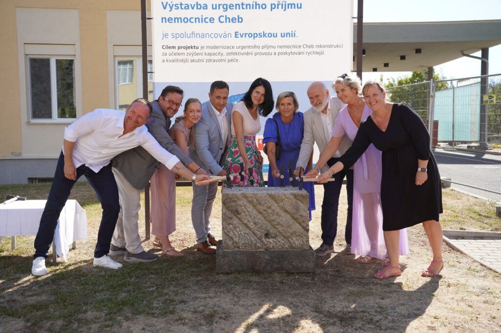 Urgentní příjem v Chebu čeká proměna. Začíná rekonstrukce za téměř 38 milionů korun